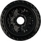 Ekena Millwork Palmetto Ceiling Medallion (Fits Canopies up to 5"), 20 7/8"OD x 3 5/8"ID x 1 5/8"P, Black Pearl CM20PMBPS - alternate 1